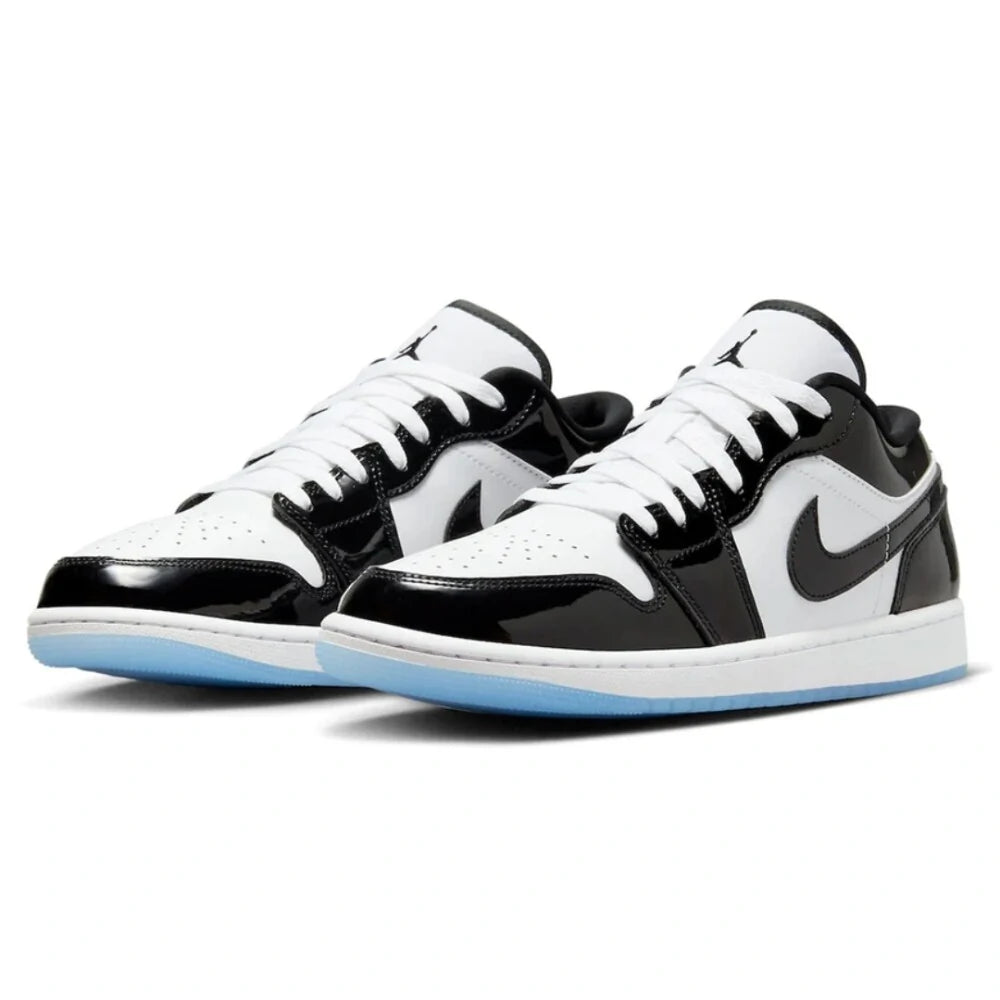 Tênis Air Jordan 1 Low - Preto/Branco "Concord"