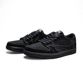 Tênis Air Jordan 1 Low Travis Scott - Preto "Black Phantom"